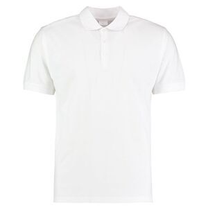 Kustom Kit Mens Slim Fit Polo Shirt / White